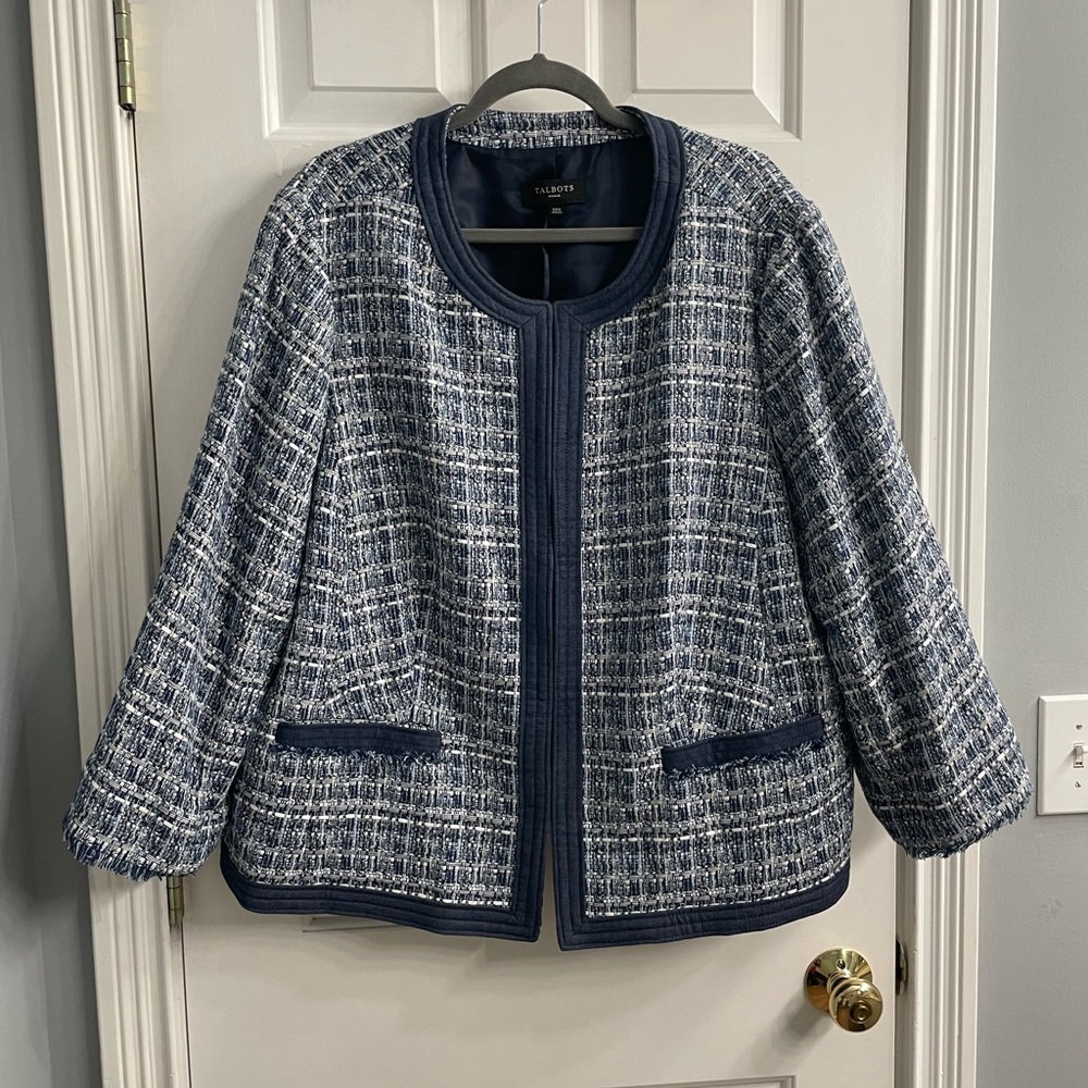 NWOT TALBOTS JACKET SIZE 22W